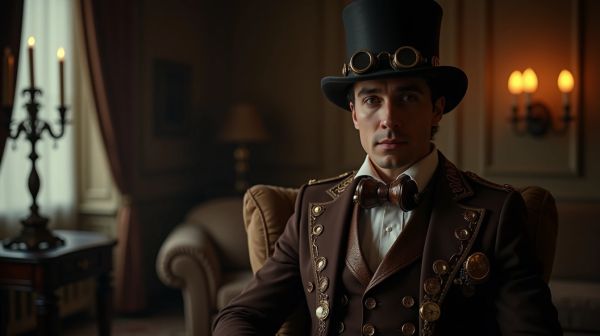 Timeless appeal of vintage mens steampunk clothing